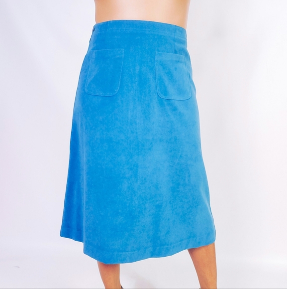 Aqua Midi Skirt - Picture 3 of 6